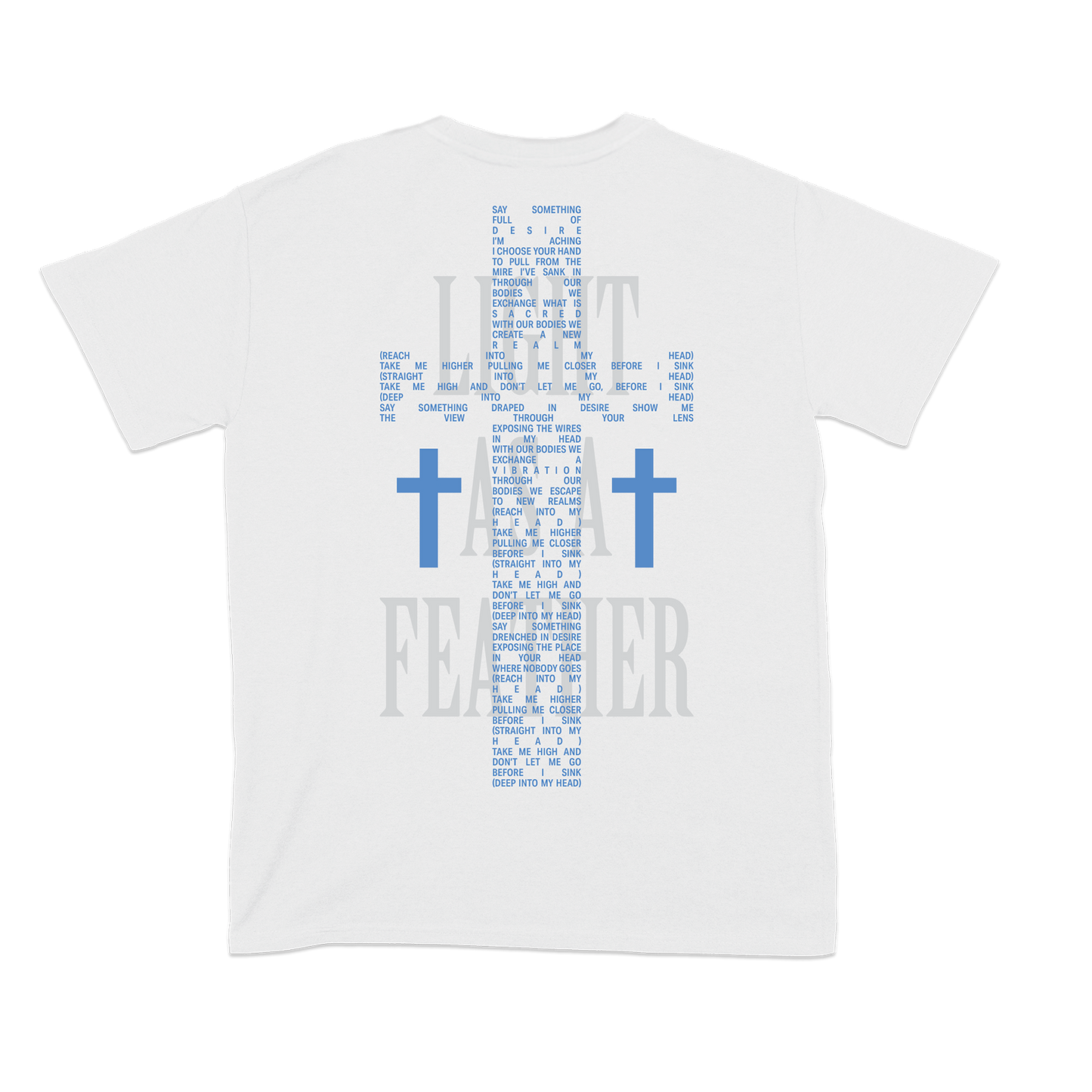 SOLD OUT ††† Light As A Feather White Tee