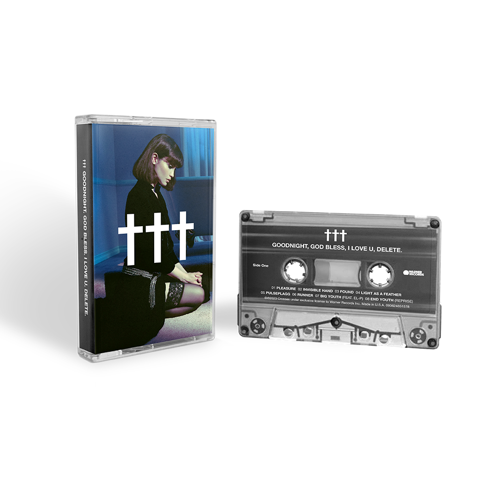 SOLD OUT ††† CROSSES GOODNIGHT GOD BLESS I LOVE U DELETE. CASSETTE