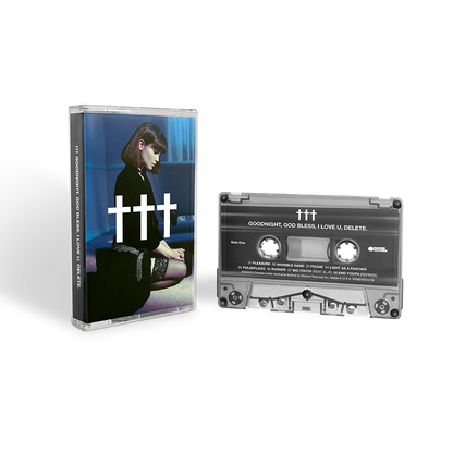 SOLD OUT ††† CROSSES GOODNIGHT GOD BLESS I LOVE U DELETE. CASSETTE