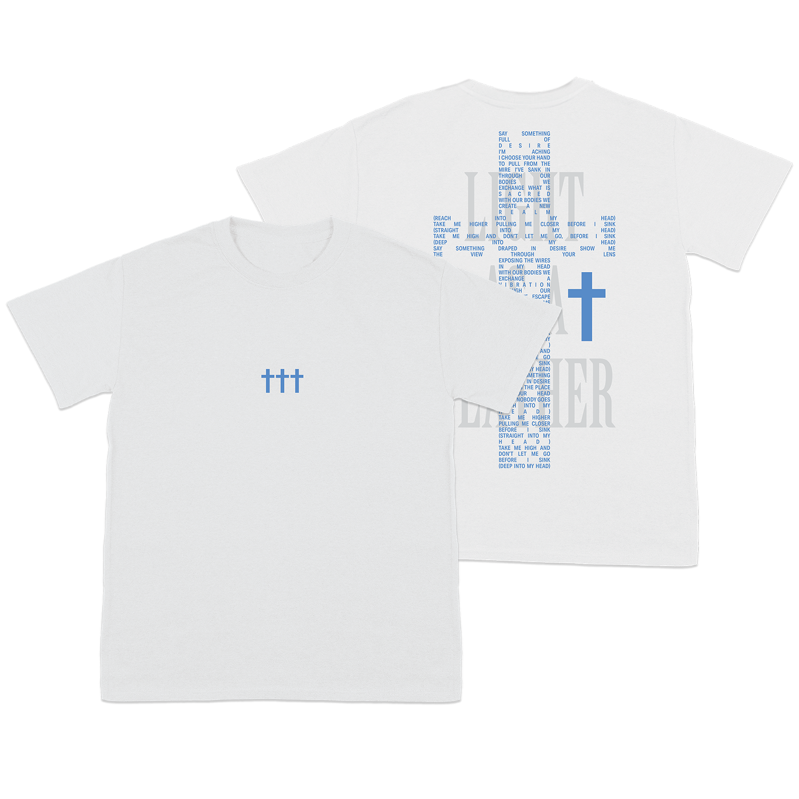 SOLD OUT ††† Light As A Feather White Tee