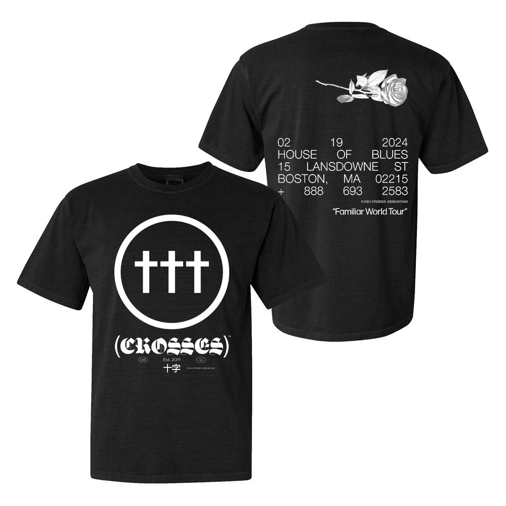 ††† Crosses Boston Event Tee