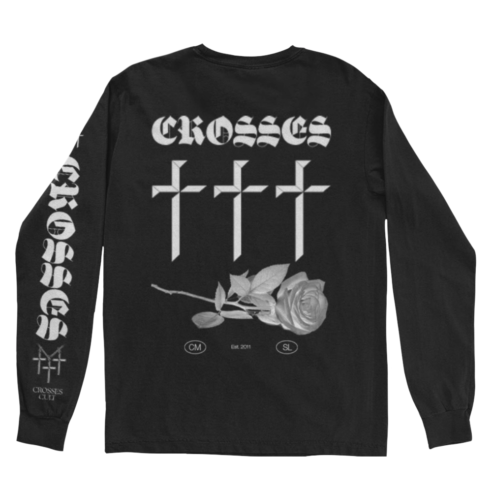 SOLD OUT ††† Tour 2024 Long Sleeve Black Tee