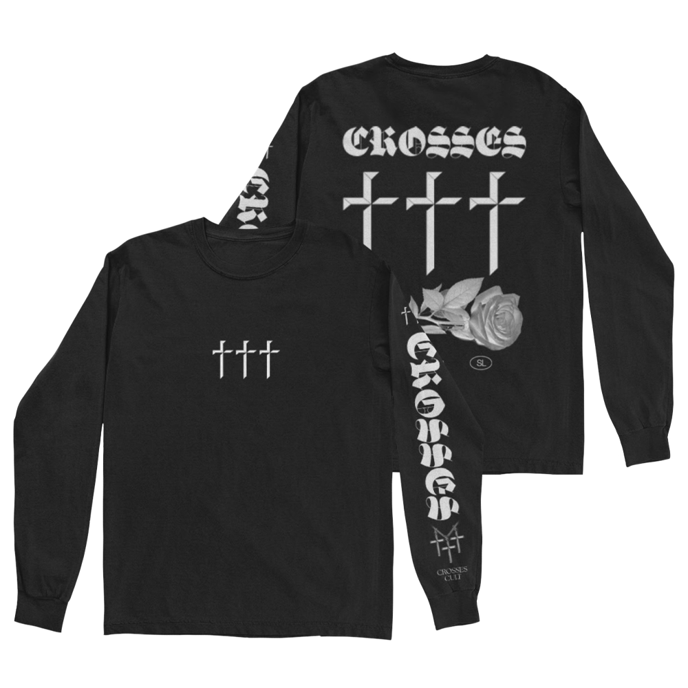 SOLD OUT ††† Tour 2024 Long Sleeve Black Tee