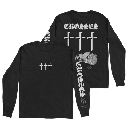 SOLD OUT ††† Tour 2024 Long Sleeve Black Tee
